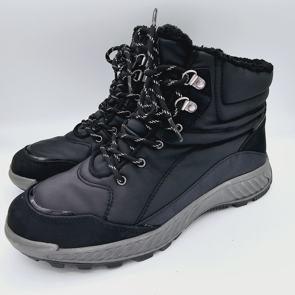 Baretraps Maine Waterproof Hiker Boots Black, size 8.5